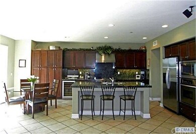 Kitchen with breakfast bar and breakfast nook