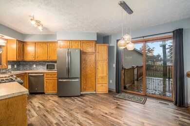 Kitchen and dining area
