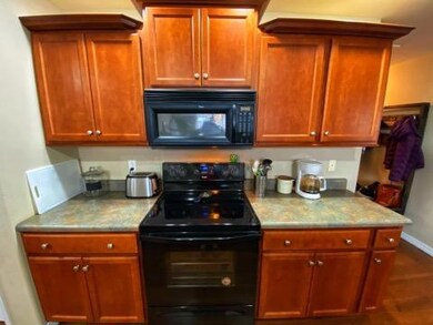 Kitchen-stove & microwave
