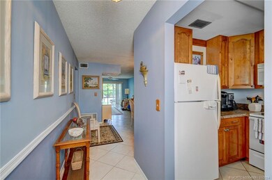 Entry Hallway and Kitchen