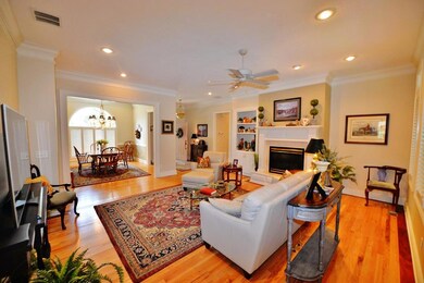 From Foyer into Living Room