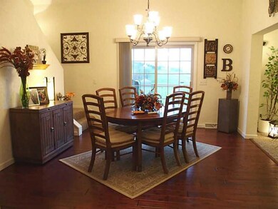 Dining Room. The hardwood floors are beautiful and