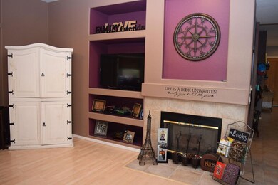 FIreplace in Family rm