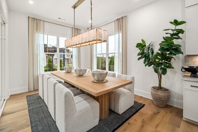 Your Casual Dining Room is positioned off of your Gourmet Kitchen, has natural light from all sides and is bright and inviting for every meal. Pic is from our Harpeth Model Home in August Park, come check it out!