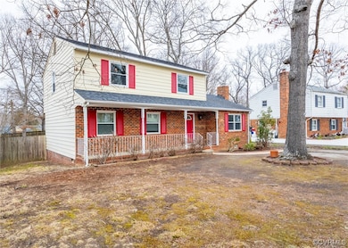 Front of property featuring a porch