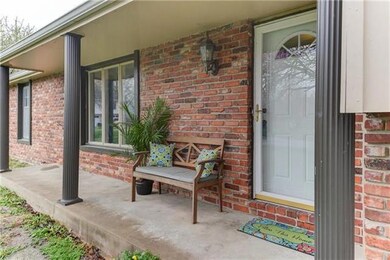 Relax on Your Covered Front Porch!