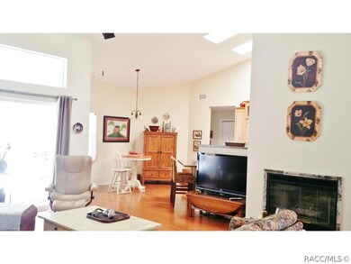 open dining area, kitchen