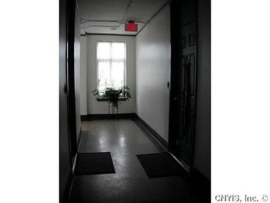 Other. Well-lit hallways with natural light. Door 