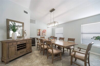 Extra large dining room suited for a big gathering