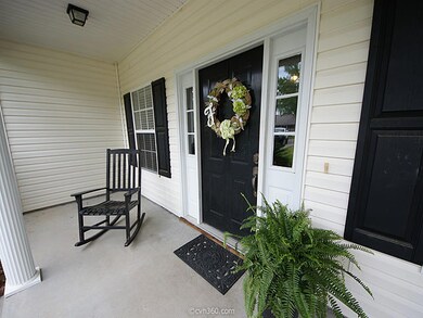 1329 Edward Drive Front Porch