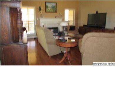Cozy ventless gas logs with a marble surround is p