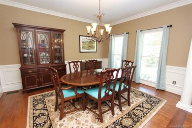 Dining Room with Crown and Picture Frame Molding