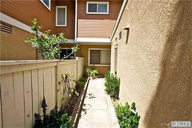 Nice walkway with room for gardening