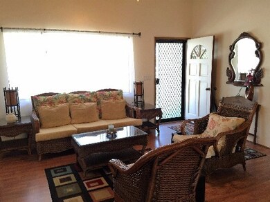 Upstairs living area