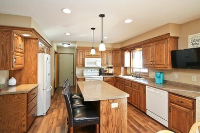 Center island kitchen.