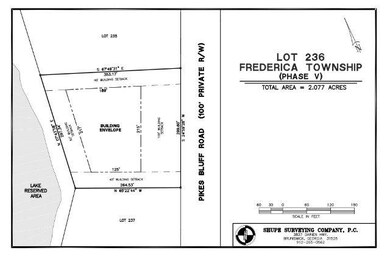 Lot 236 survey