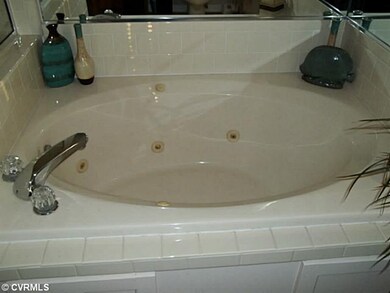 Master Bath - Master bath has jetted tub, dual sin