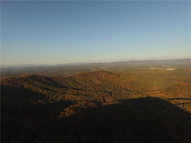 Bird's eye view with a mountain view
