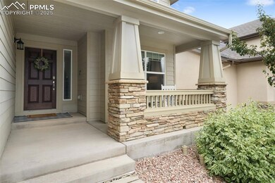 Front entry, large covered porch