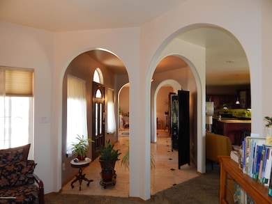 View of Arched Entry from Living