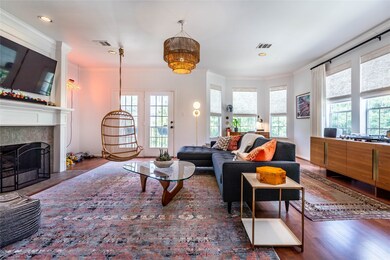 Unwind in the expansive living room, adorned with