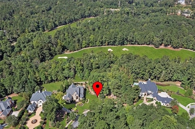 Aerial overview of property's location