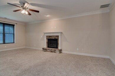 Electric fireplace with remote control