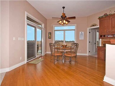 Eating space & hard wood floors