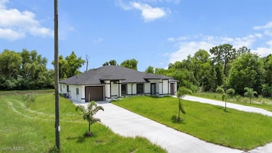 View of front of home featuring an attached garage