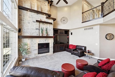 Stone FP & built ins