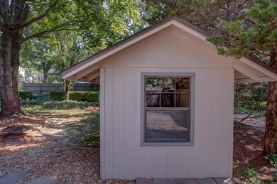 Shed included