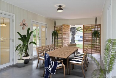 Breezeway, virtually-staged