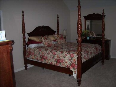 The master bedroom is approximately 18' x 13'. Fre