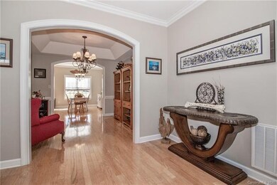View into home from the front entryway
