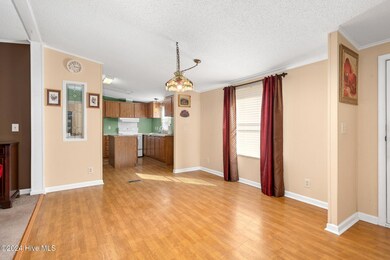 Dining into kitchen