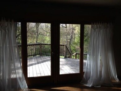 LIVING ROOM VIEW AND DECK