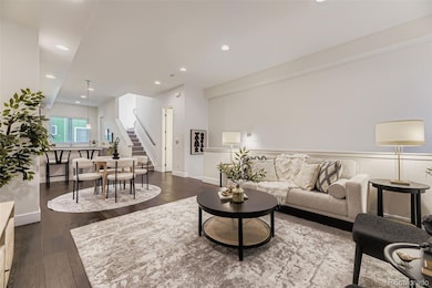 Living room looking towards dining area