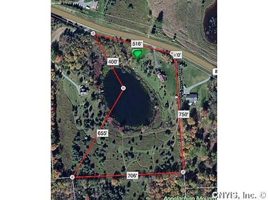 Aerial View Approximate tax map overlay