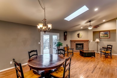 dining area to great room