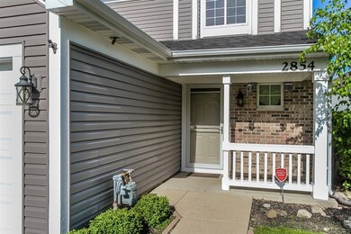Inviting front porch!