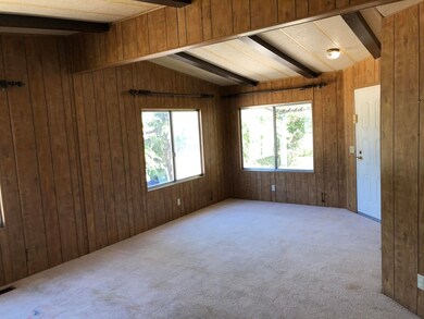 Living room towards entry door