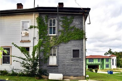 Back of house.  High-end new construction can be s