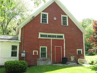 Exterior Front. Barn