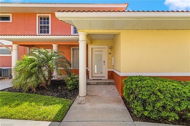 Doorway to property with stucco siding