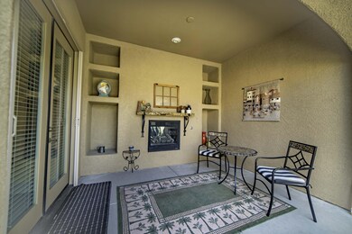 Loggia In Courtyard w/Gas FP