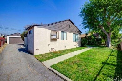 The property offers a two car garage with automati