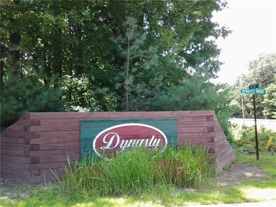 DYNASTY SIGN GOING INTO THE SUBDIVISION!