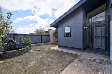 Front Yard with Fish Pond