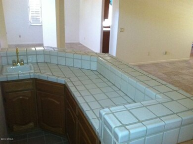 Bar looking out into family room