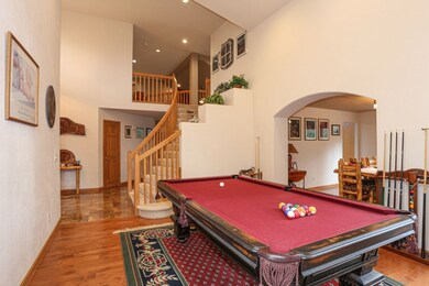 Pool table in the formal dining area but can be us